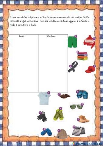 Fim de semana em casa do amigo