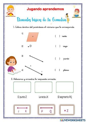 Elementos básicos de geometrìa