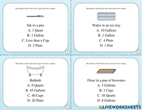 Customary Measurement