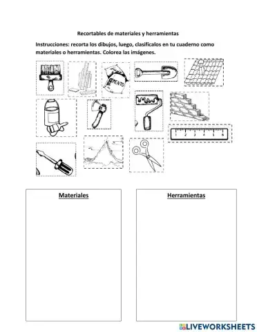 Materiales- herramientas