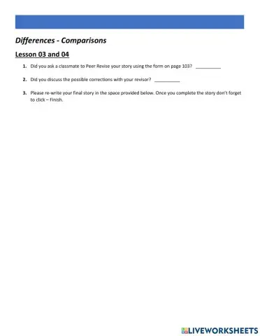IELTS Writing 2 Lesson 04 Differences - Comparisons