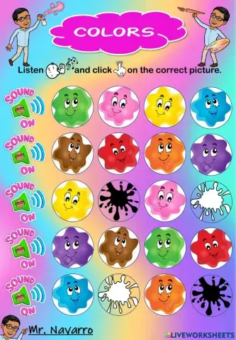 Colors (Listen and click)