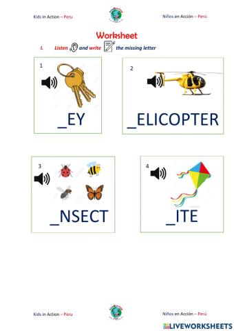 Pre Starters1 Class 4