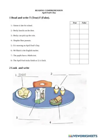 Reading Comprehension