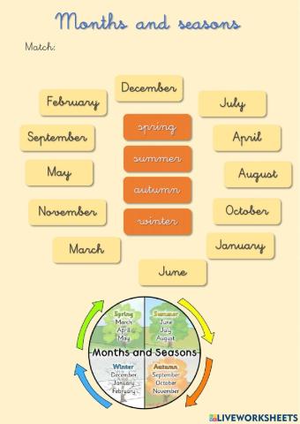 Months and Seasons