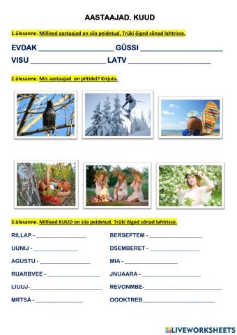 1klass-AASTAAJAD.KUUD