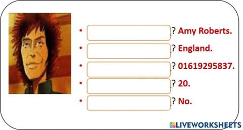 Personal information 3