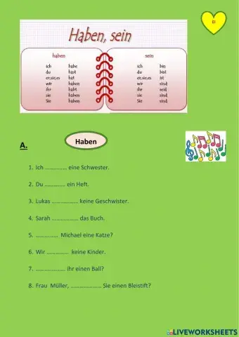 Haben und sein