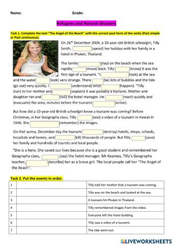 Refugees and natural disasters