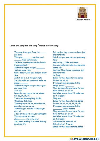 Dance Monkey Song 3º