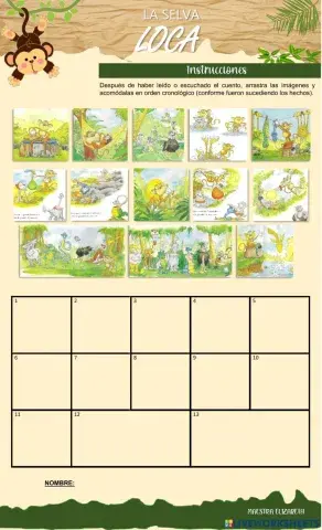 Cuento: la selva loca