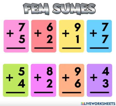 Fem sumes