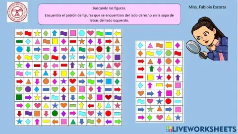 Sopa de Letras de Patrones