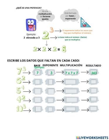 Potencias y divisibilidad