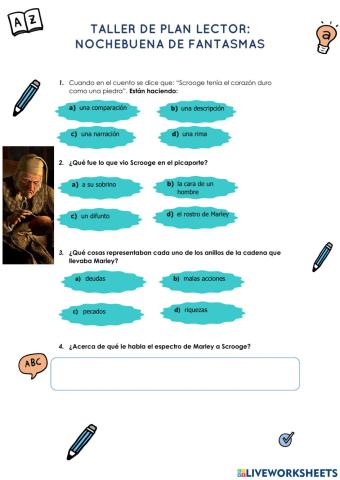 Taller nochebuena de fantasmas