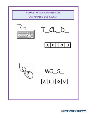 Partes de la computadora