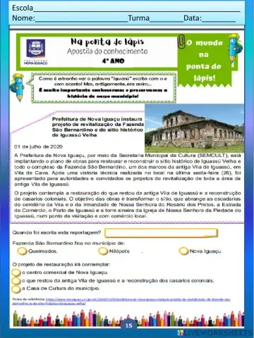 Leitura e interpretação