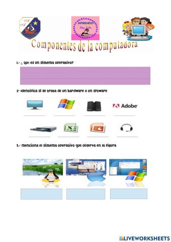 Componentes de la computadora