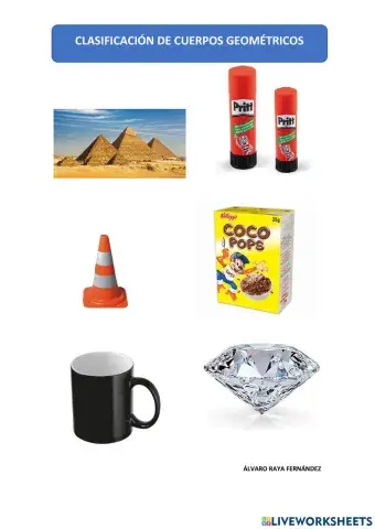 Clasificación de cuerpos geométricos