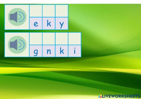 Happy phonics level 1 consonant k1