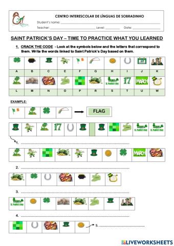 Saint Patrick's Day - Ciclo 2