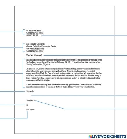 Carta Bloque Extremo