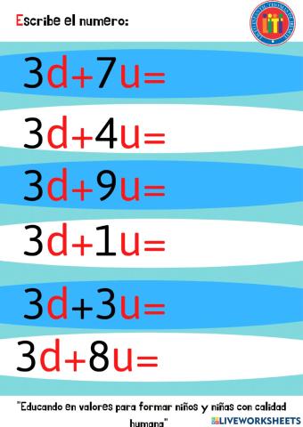 Descomposición numérica