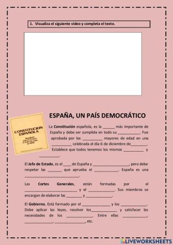 España, un país democrático