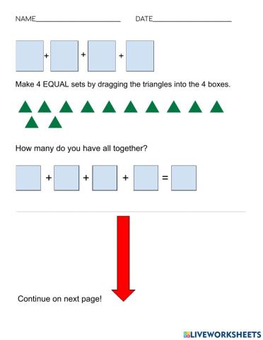 Make Equal Sets -2
