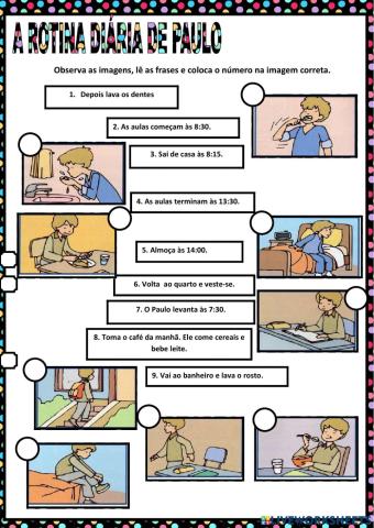 Rotina diaria