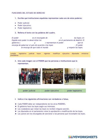 Organización política de España