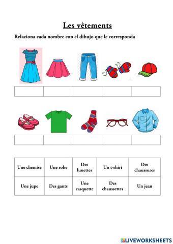 Les vêtements
