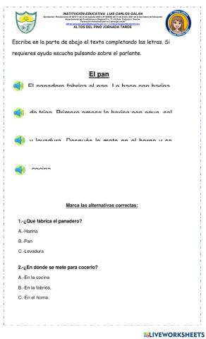 Comprensión lectora