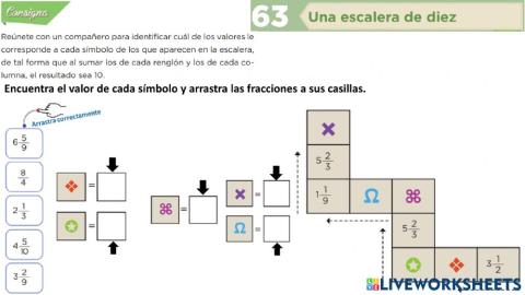 Desafío 63 Una escalera de diez.