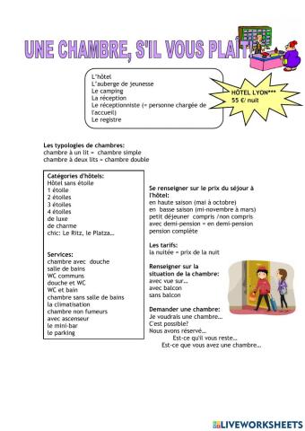 Faire une reservation