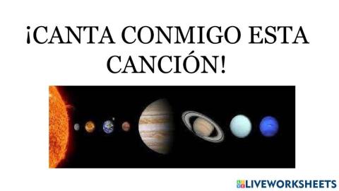 La canción de los planetas