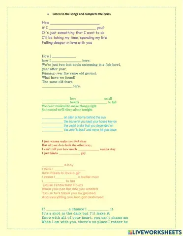 If only, 2nd Conditional, Wish