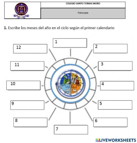 El calendario antiguo