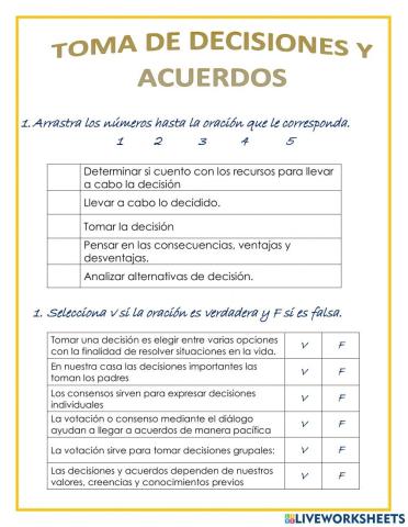 Toma de Decisiones