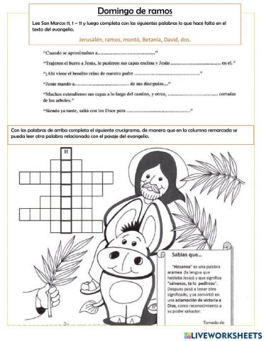 Domingo de ramos