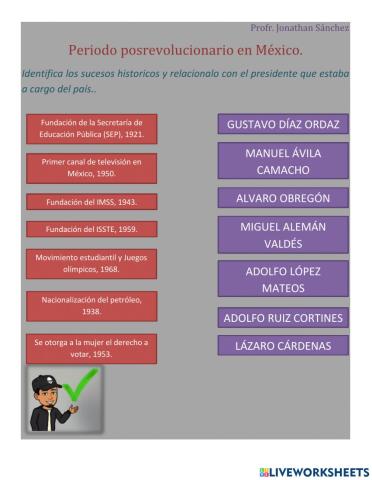 Posrevolución mexicana