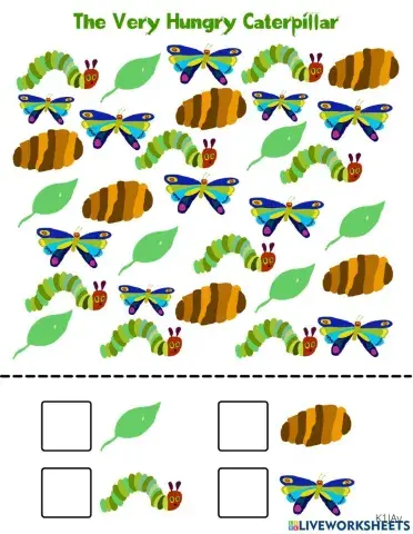 The Very Hungry Caterpillar Counting