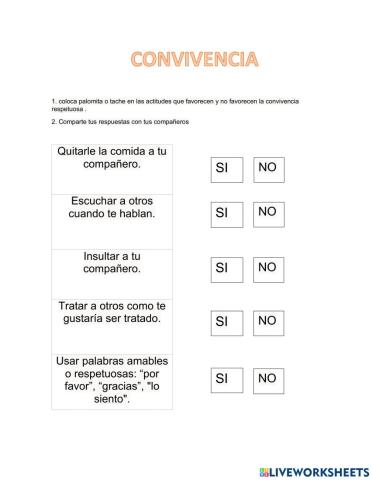 Convivencia