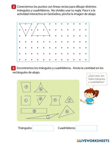 Triángulos y Cuadriláteros