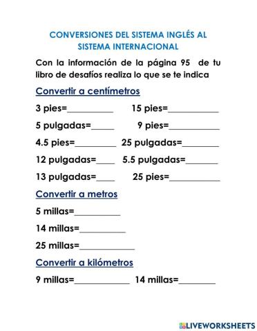 Converisiones del si al sim