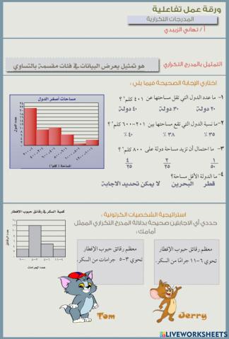 المدرج التكراري