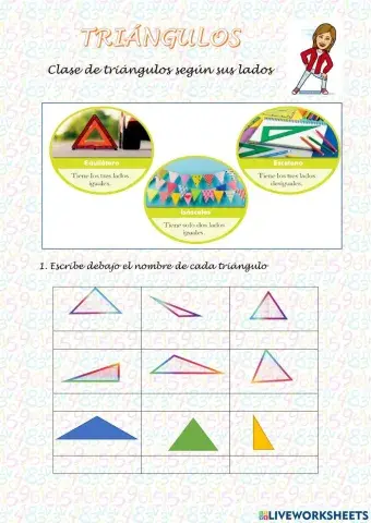 Clase de triángulos