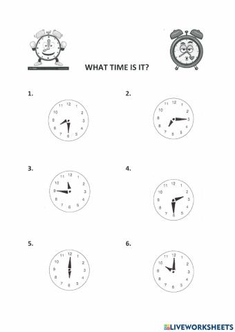 What time is it?