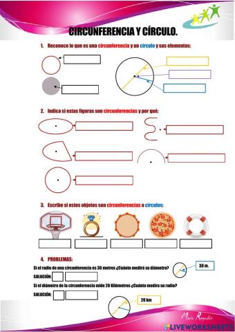 Circunferencia y círculo