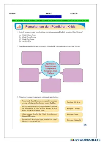Bab 4 Agama dan Kepercayaan Masyarakat Kerajaan Alam Melayu